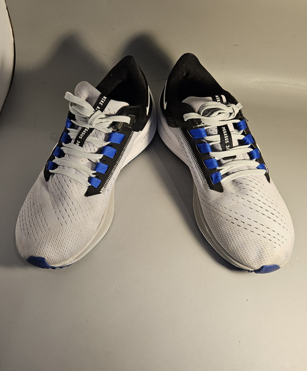Nike Air Zoom Pegasus 38 'Wolf Grey' Sneaker Shoes CW7356-006 Sz 7.5/40.5 EUC